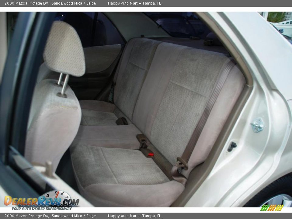 2000 Mazda Protege DX Sandalwood Mica / Beige Photo #21