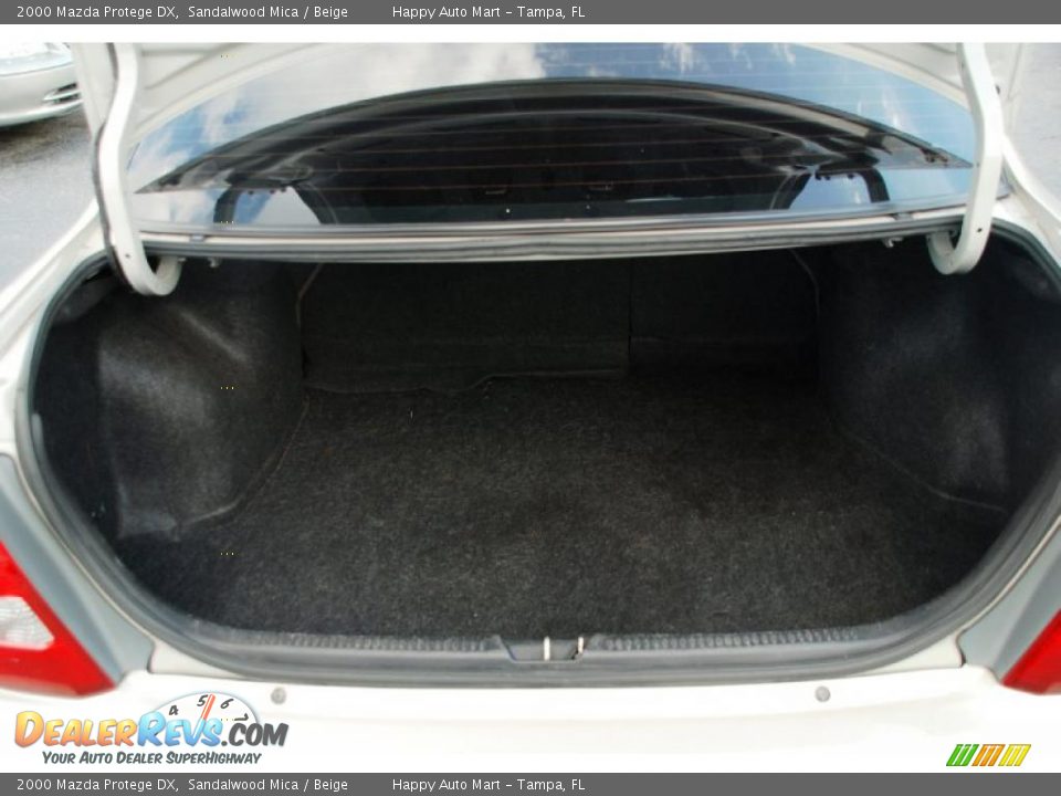 2000 Mazda Protege DX Sandalwood Mica / Beige Photo #24
