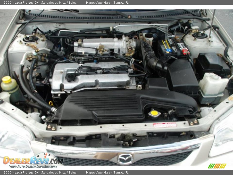 2000 Mazda Protege DX Sandalwood Mica / Beige Photo #25