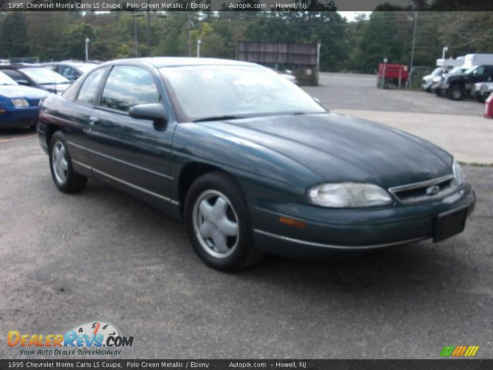 1995 Chevrolet Monte Carlo LS Coupe Polo Green Metallic / Ebony Photo #1