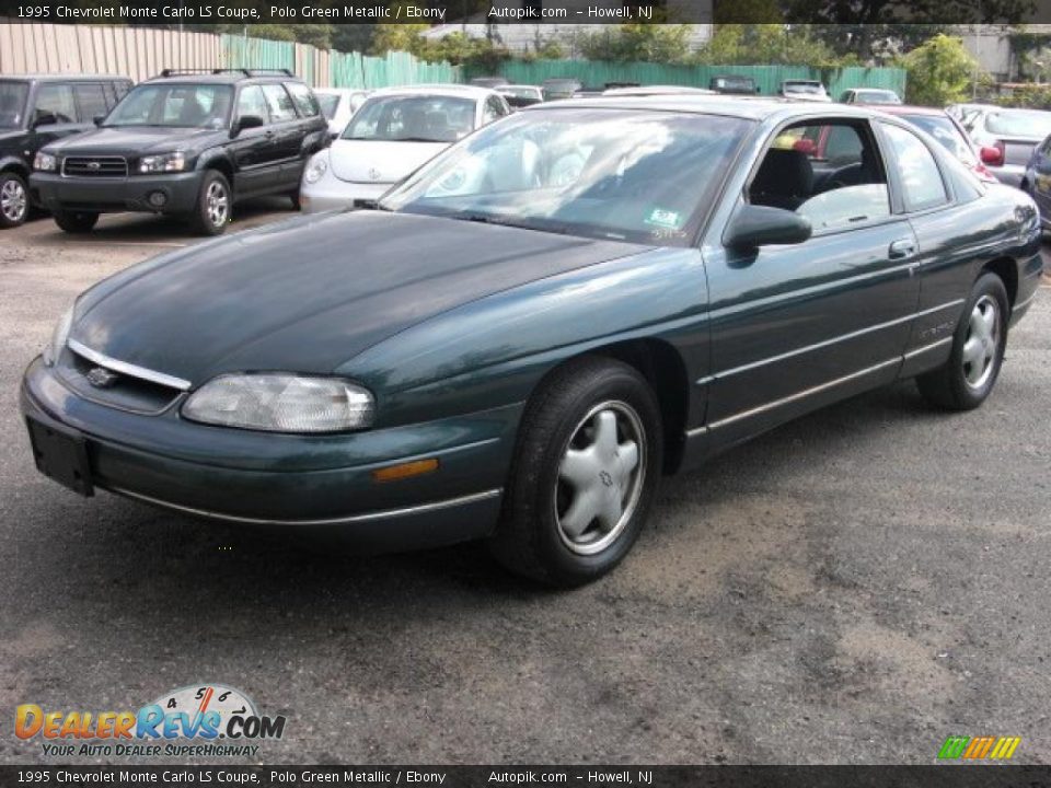 1995 Chevrolet Monte Carlo LS Coupe Polo Green Metallic / Ebony Photo #3