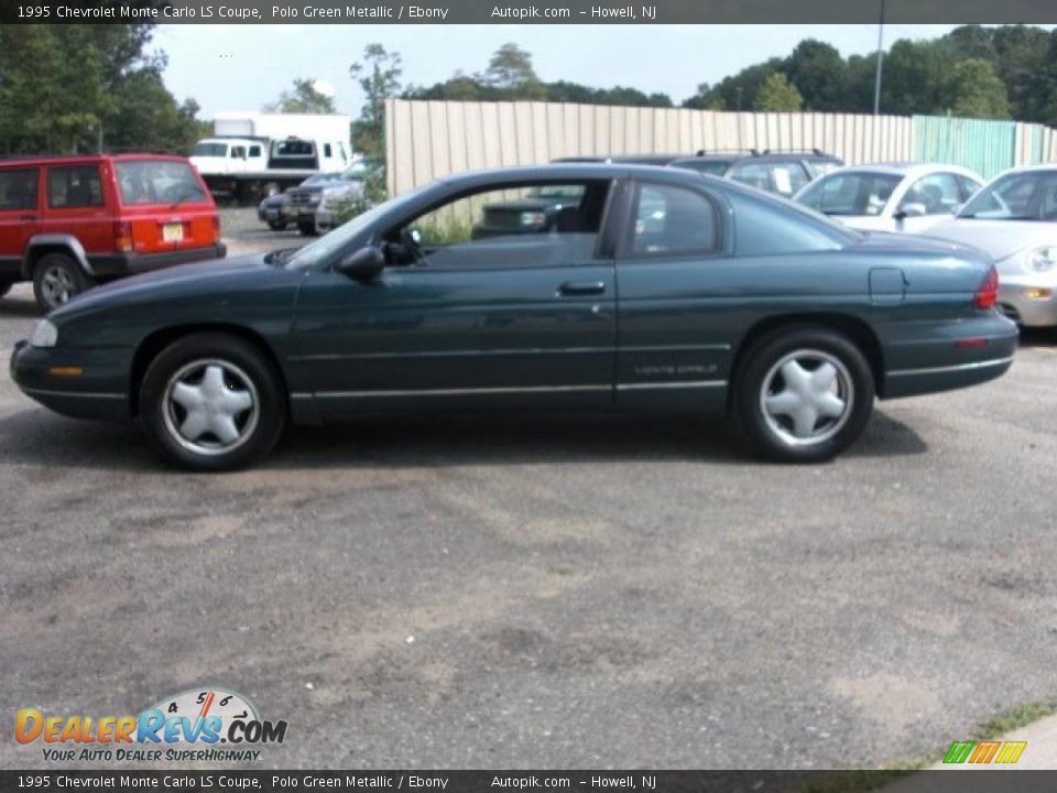 1995 Chevrolet Monte Carlo LS Coupe Polo Green Metallic / Ebony Photo #4