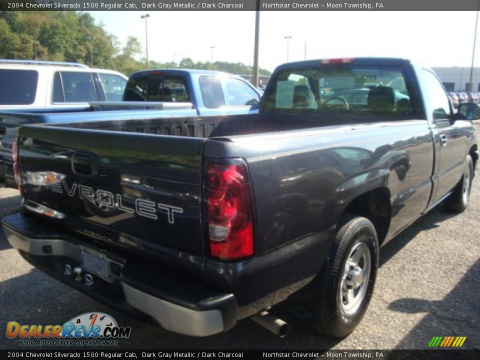 2004 Chevrolet Silverado 1500 Regular Cab Dark Gray Metallic / Dark Charcoal Photo #2