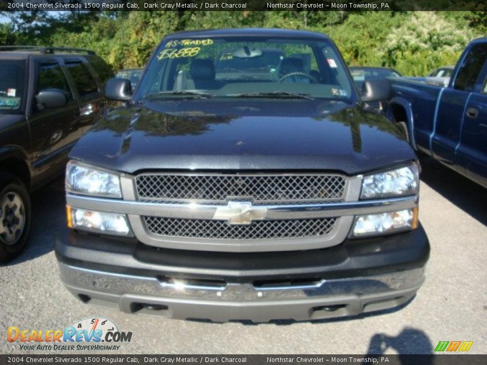 2004 Chevrolet Silverado 1500 Regular Cab Dark Gray Metallic / Dark Charcoal Photo #7