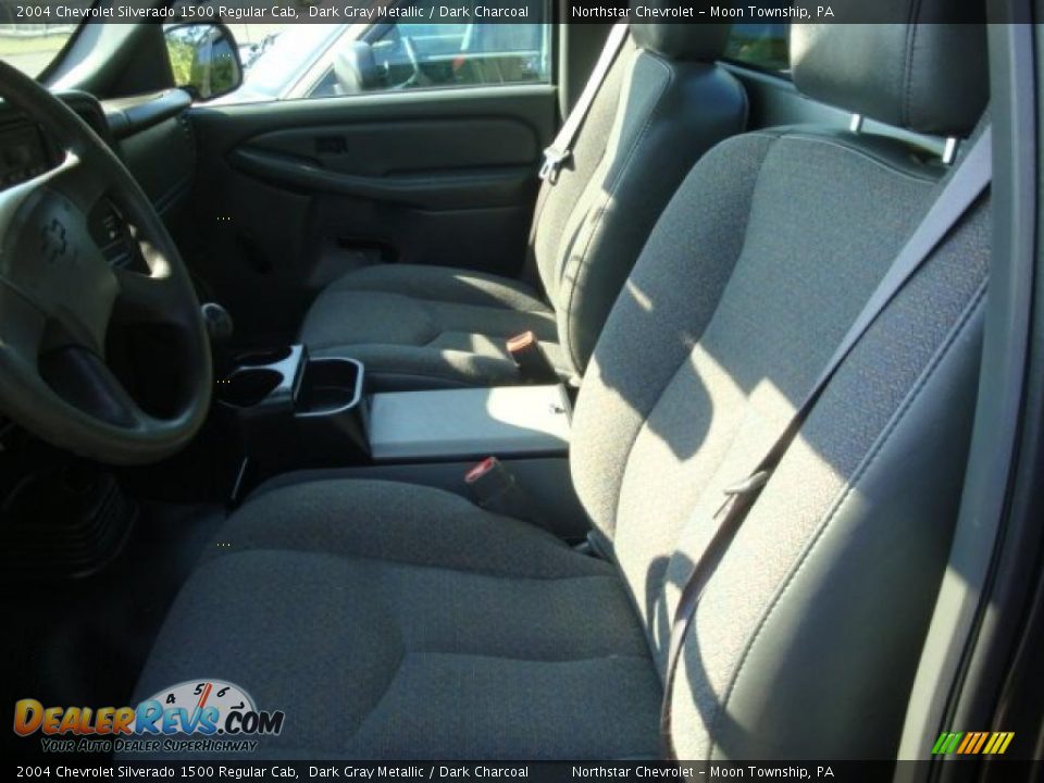 2004 Chevrolet Silverado 1500 Regular Cab Dark Gray Metallic / Dark Charcoal Photo #9