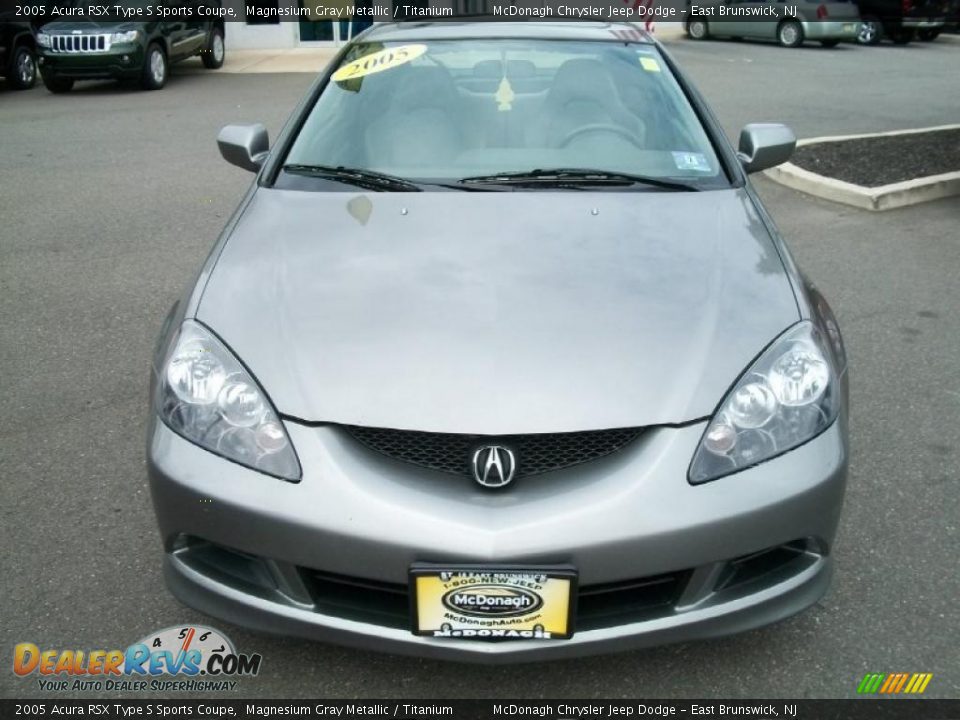 2005 Acura RSX Type S Sports Coupe Magnesium Gray Metallic / Titanium Photo #2