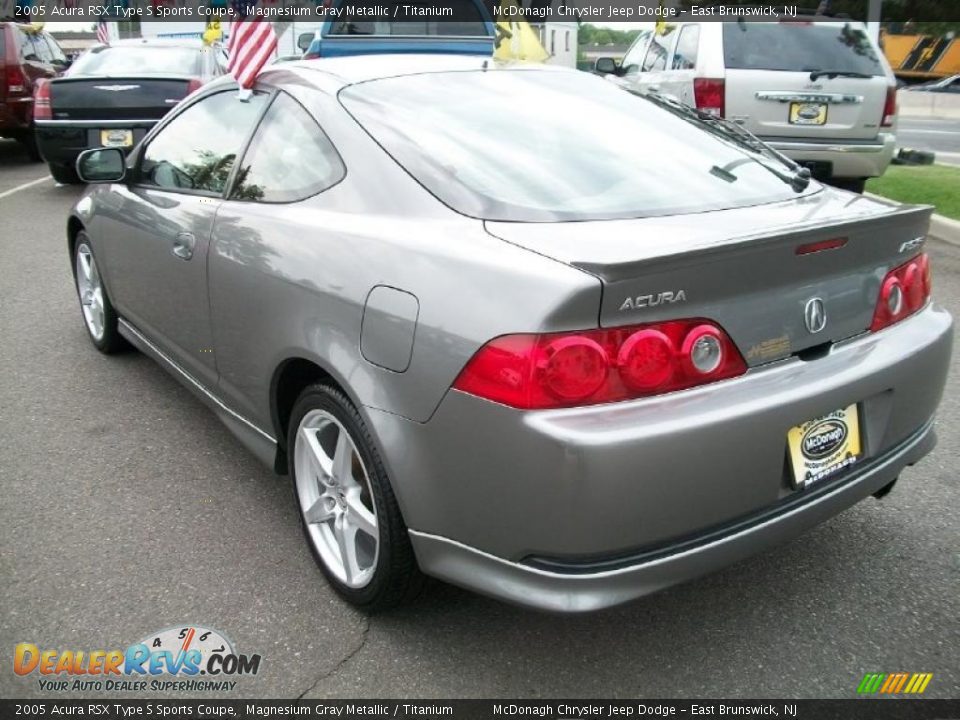 2005 Acura RSX Type S Sports Coupe Magnesium Gray Metallic / Titanium Photo #4