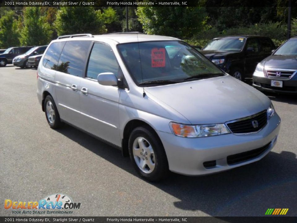 2001 Honda Odyssey EX Starlight Silver / Quartz Photo #4