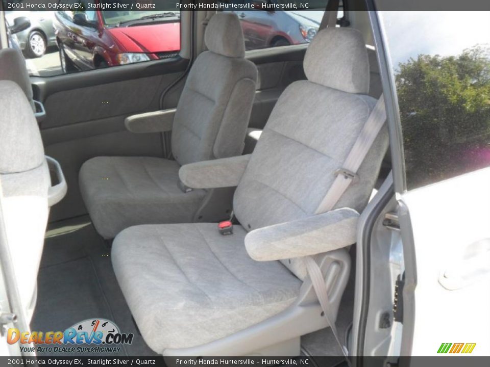 2001 Honda Odyssey EX Starlight Silver / Quartz Photo #11