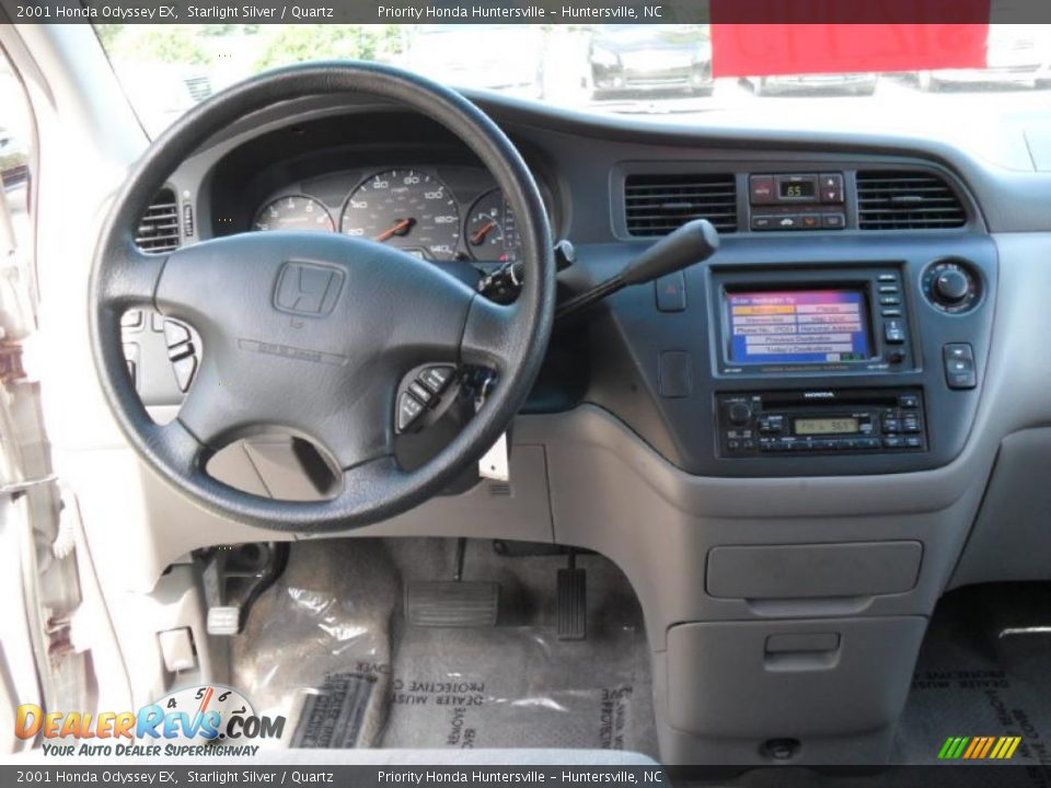 2001 Honda Odyssey EX Starlight Silver / Quartz Photo #12