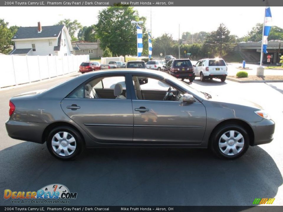 2004 Toyota Camry LE Phantom Gray Pearl / Dark Charcoal Photo #6