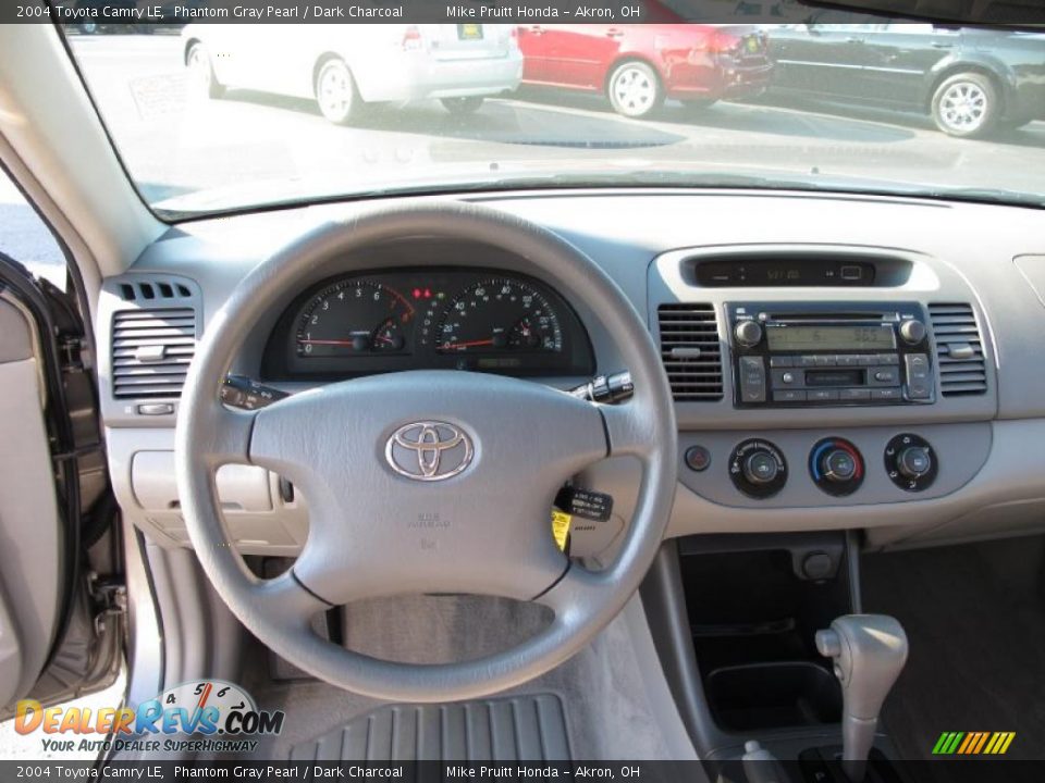 2004 Toyota Camry LE Phantom Gray Pearl / Dark Charcoal Photo #15