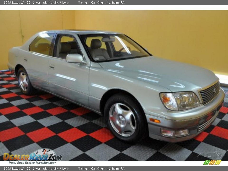1999 Lexus LS 400 Silver Jade Metallic / Ivory Photo #1