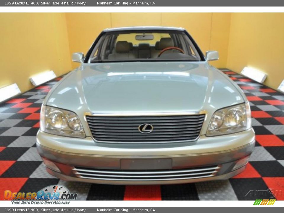 1999 Lexus LS 400 Silver Jade Metallic / Ivory Photo #2