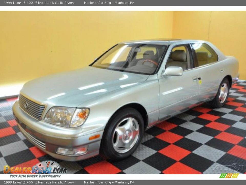 1999 Lexus LS 400 Silver Jade Metallic / Ivory Photo #3