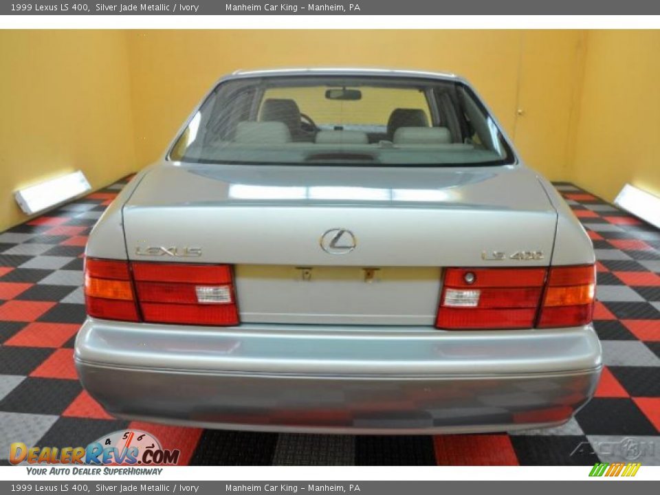 1999 Lexus LS 400 Silver Jade Metallic / Ivory Photo #5