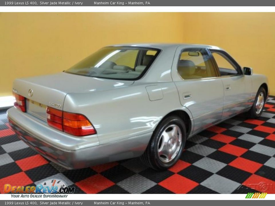 1999 Lexus LS 400 Silver Jade Metallic / Ivory Photo #6