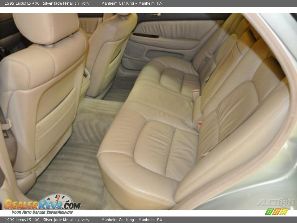 1999 Lexus LS 400 Silver Jade Metallic / Ivory Photo #14