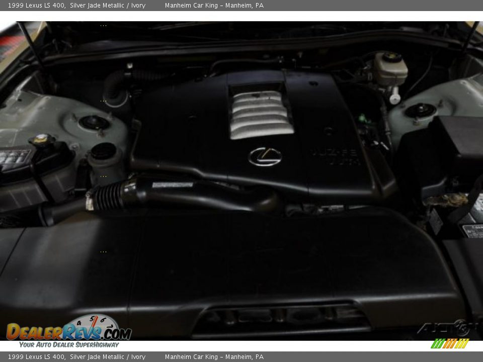 1999 Lexus LS 400 Silver Jade Metallic / Ivory Photo #19