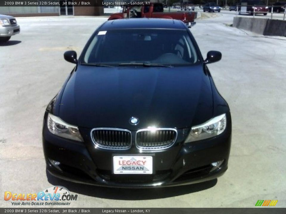 2009 BMW 3 Series 328i Sedan Jet Black / Black Photo #2