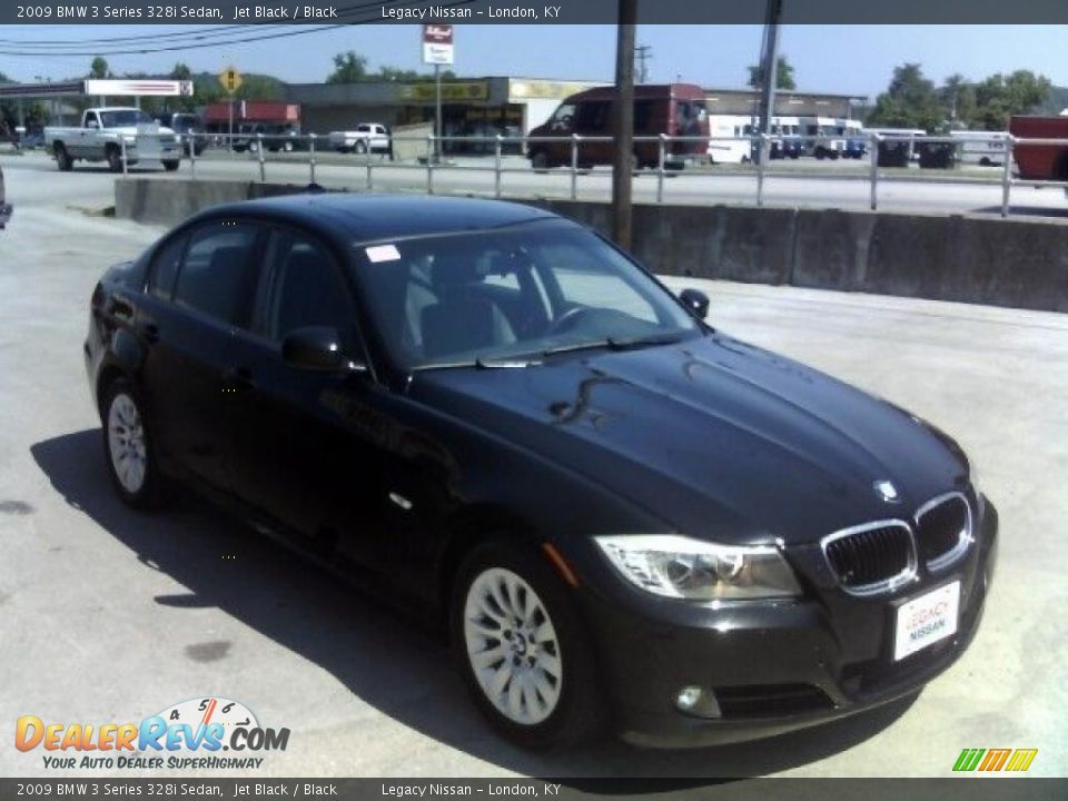 2009 BMW 3 Series 328i Sedan Jet Black / Black Photo #3