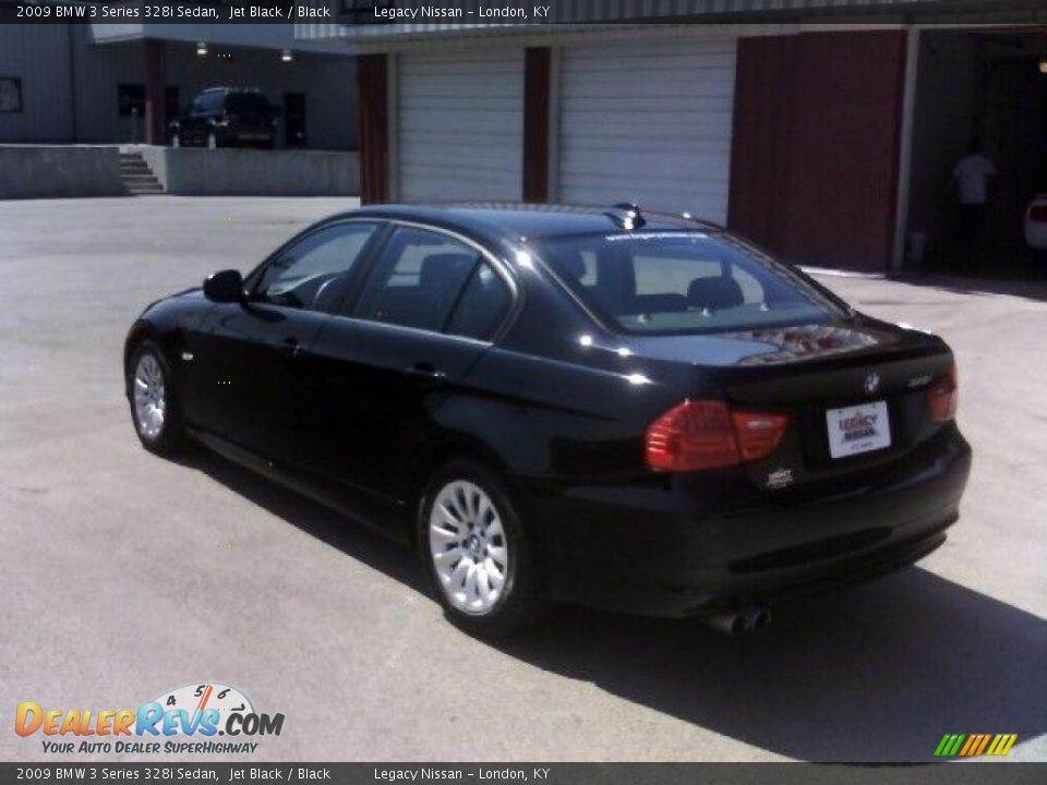 2009 BMW 3 Series 328i Sedan Jet Black / Black Photo #7