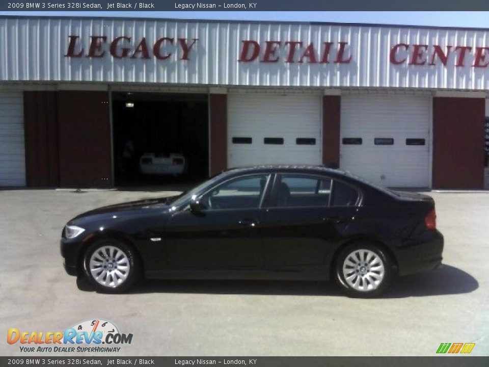 2009 BMW 3 Series 328i Sedan Jet Black / Black Photo #8