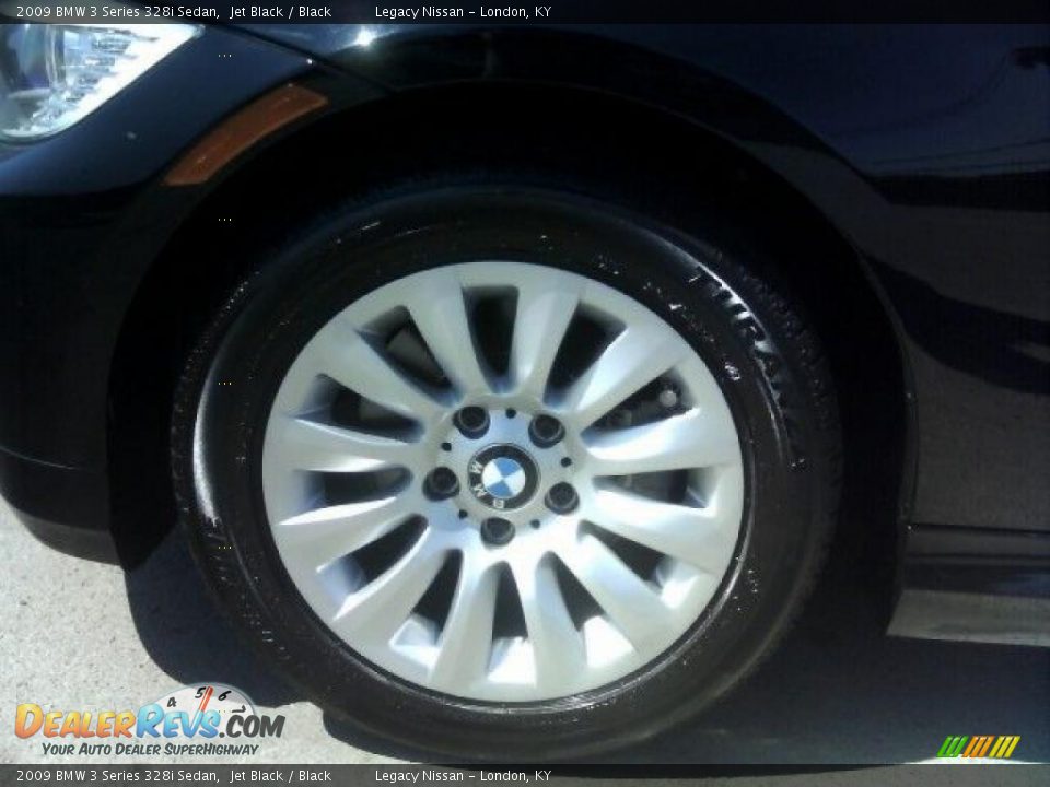 2009 BMW 3 Series 328i Sedan Jet Black / Black Photo #9