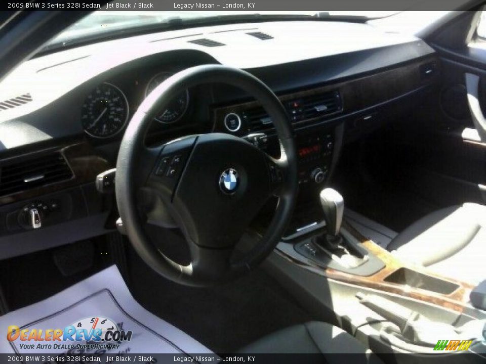 2009 BMW 3 Series 328i Sedan Jet Black / Black Photo #11
