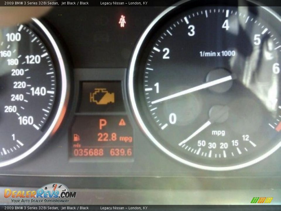 2009 BMW 3 Series 328i Sedan Jet Black / Black Photo #12