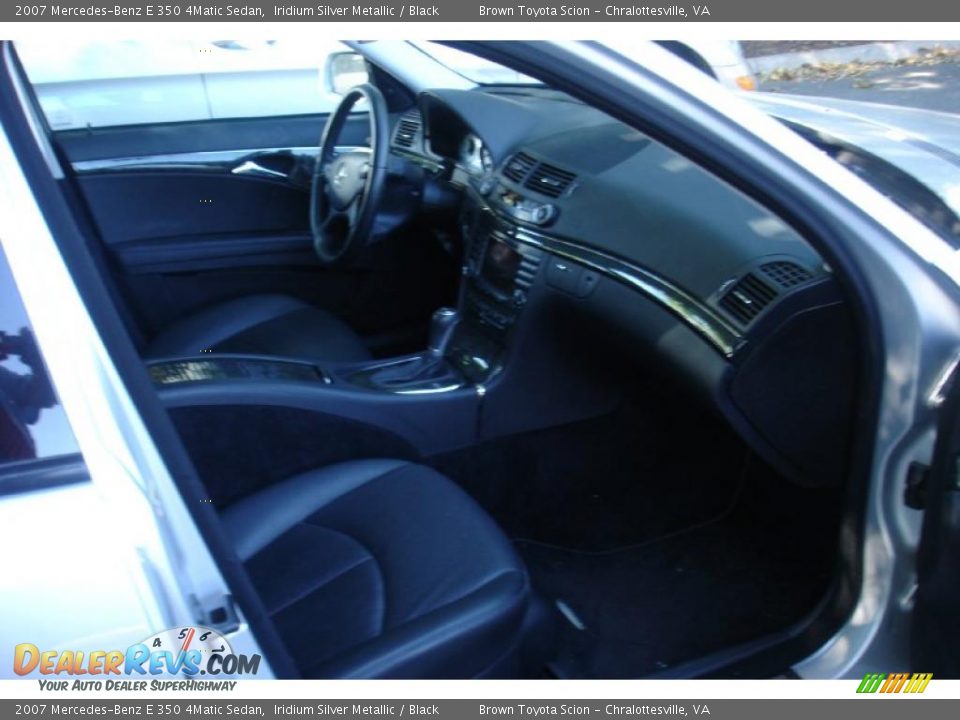 2007 Mercedes-Benz E 350 4Matic Sedan Iridium Silver Metallic / Black Photo #3