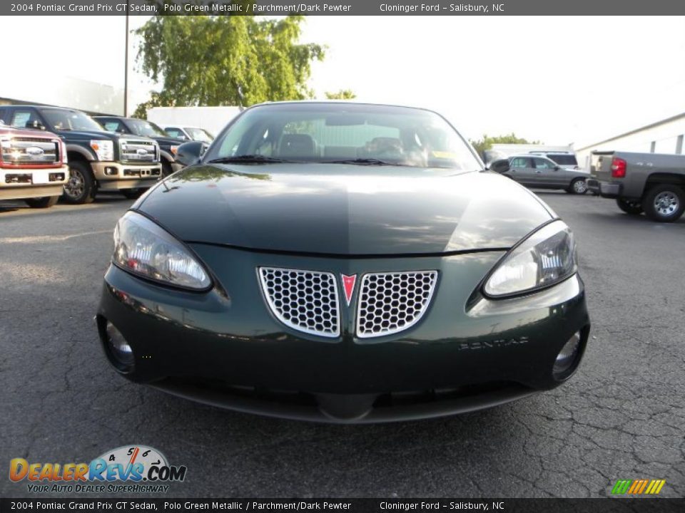 2004 Pontiac Grand Prix GT Sedan Polo Green Metallic / Parchment/Dark Pewter Photo #7