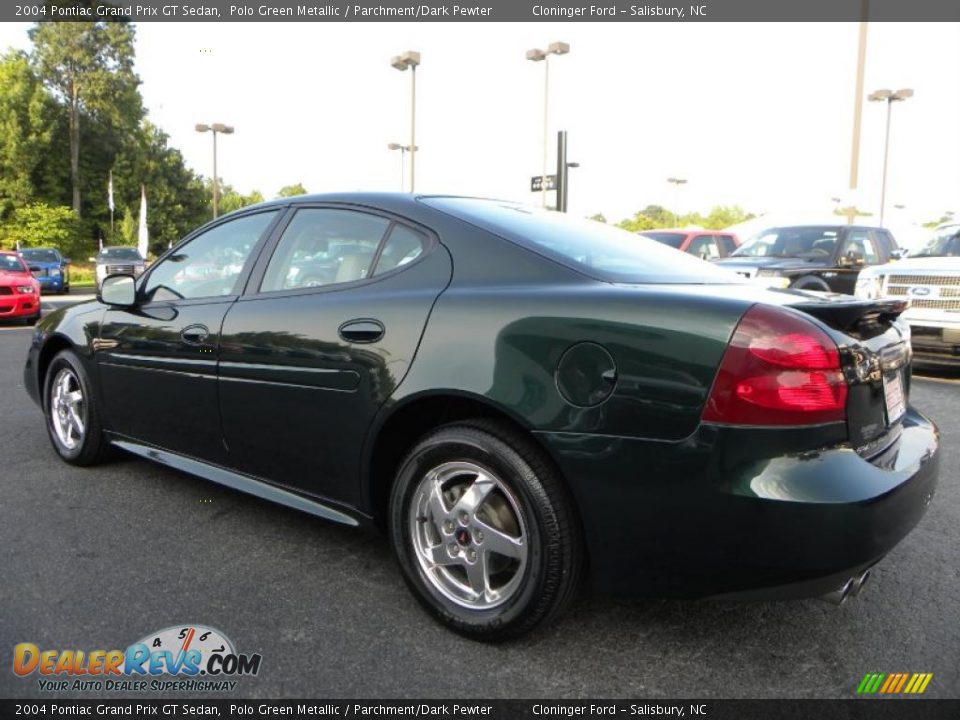 2004 Pontiac Grand Prix GT Sedan Polo Green Metallic / Parchment/Dark Pewter Photo #27