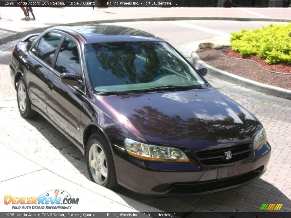 Purple honda accord #7