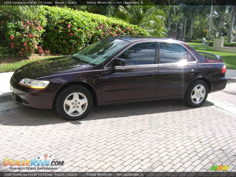 Purple honda accord coupe #2