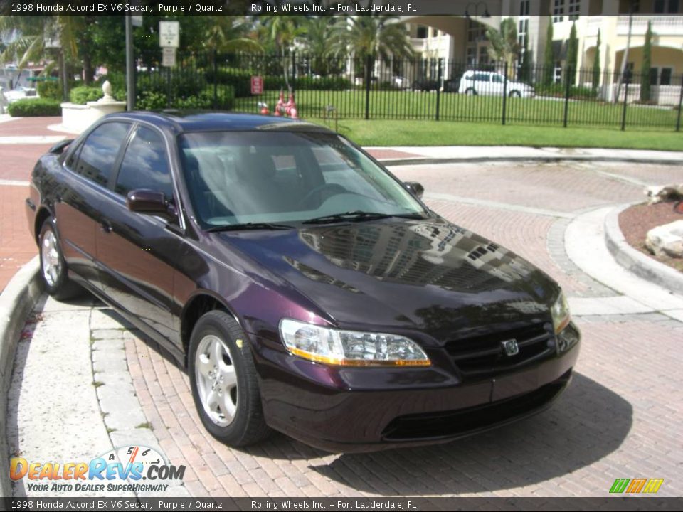 Purple honda accord coupe #6