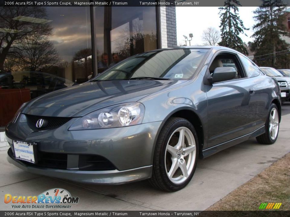 2006 Acura RSX Type S Sports Coupe Magnesium Metallic / Titanium Photo #1