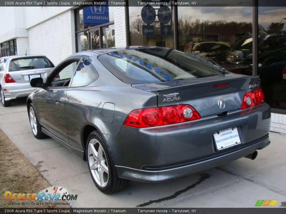 2006 Acura RSX Type S Sports Coupe Magnesium Metallic / Titanium Photo #5