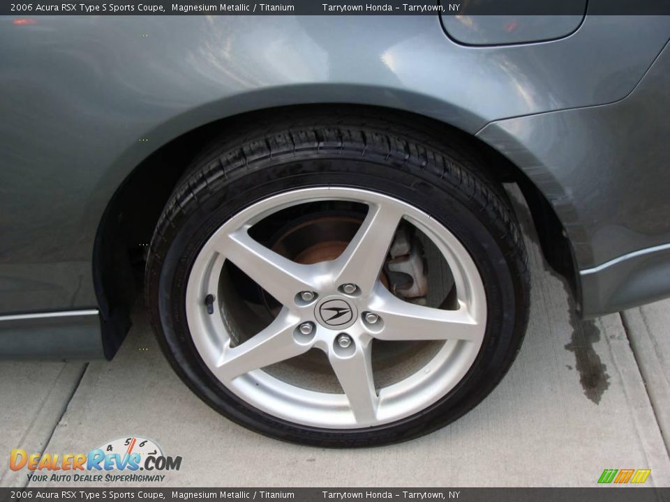 2006 Acura RSX Type S Sports Coupe Magnesium Metallic / Titanium Photo #6