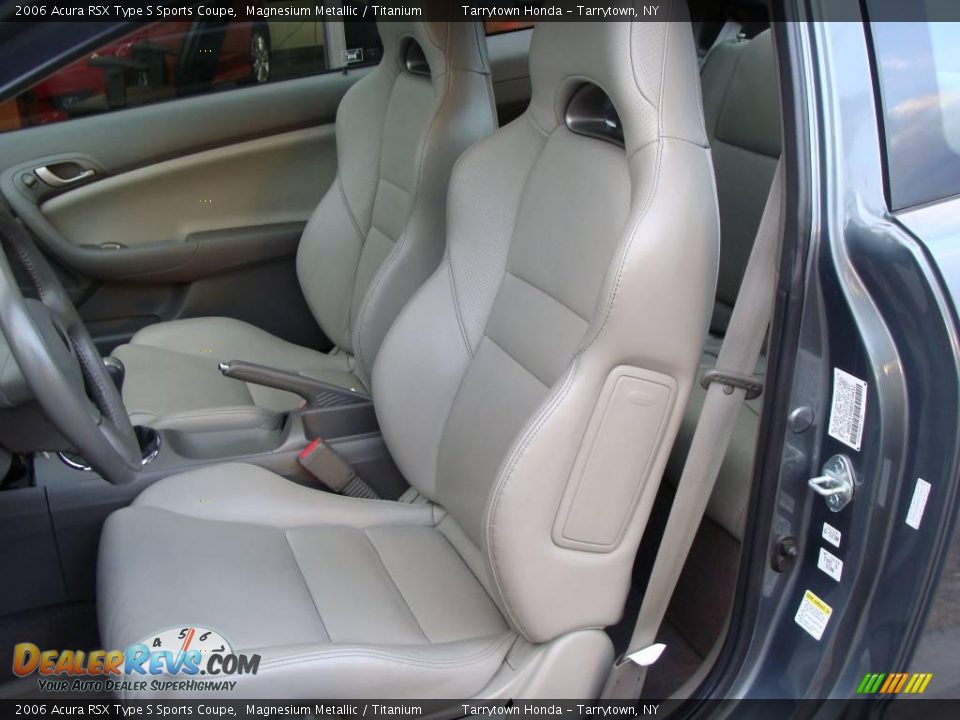 2006 Acura RSX Type S Sports Coupe Magnesium Metallic / Titanium Photo #11