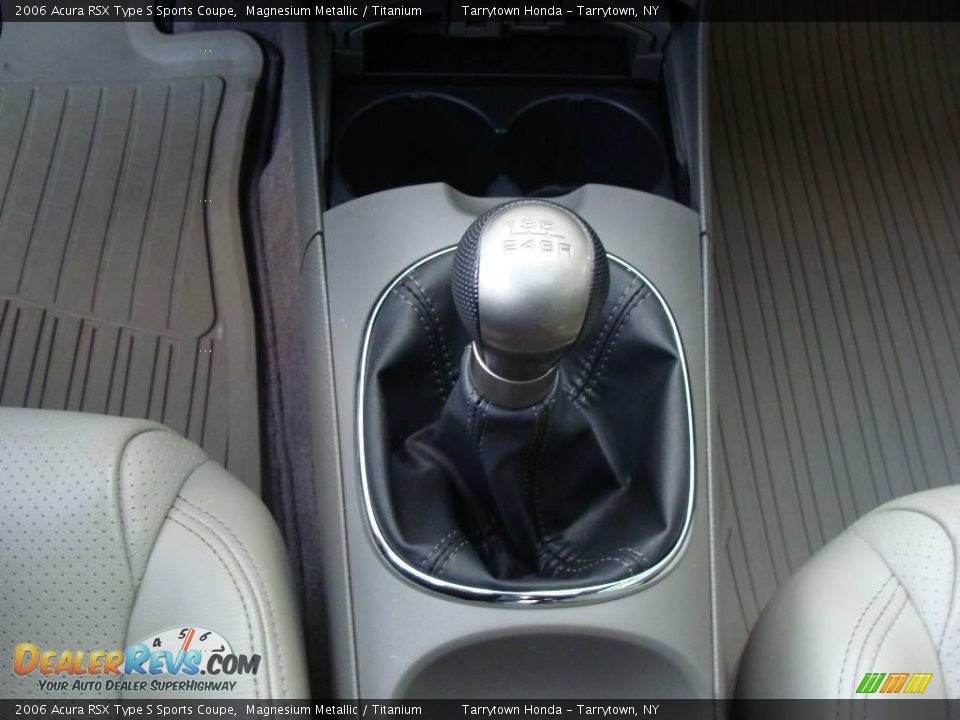 2006 Acura RSX Type S Sports Coupe Magnesium Metallic / Titanium Photo #13