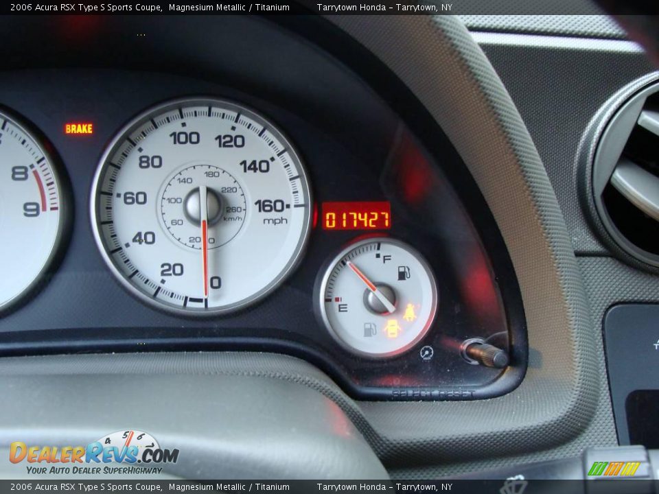 2006 Acura RSX Type S Sports Coupe Magnesium Metallic / Titanium Photo #14