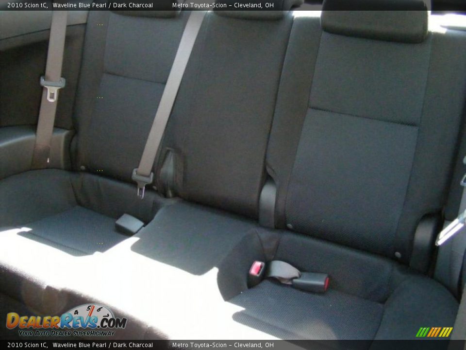 2010 Scion tC Waveline Blue Pearl / Dark Charcoal Photo #11