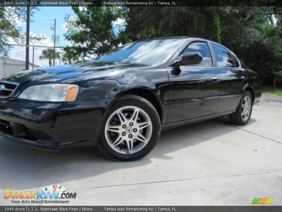2000 Acura TL 3.2 Nighthawk Black Pearl / Ebony Photo #3