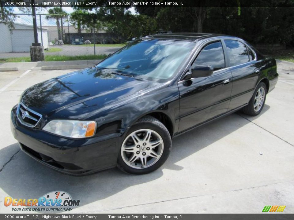 2000 Acura TL 3.2 Nighthawk Black Pearl / Ebony Photo #4
