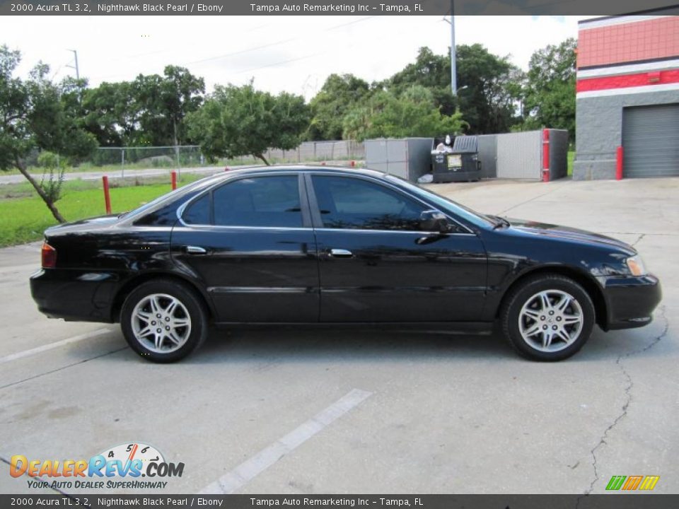 2000 Acura TL 3.2 Nighthawk Black Pearl / Ebony Photo #8