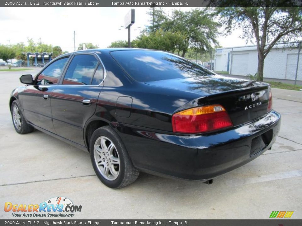 2000 Acura TL 3.2 Nighthawk Black Pearl / Ebony Photo #12