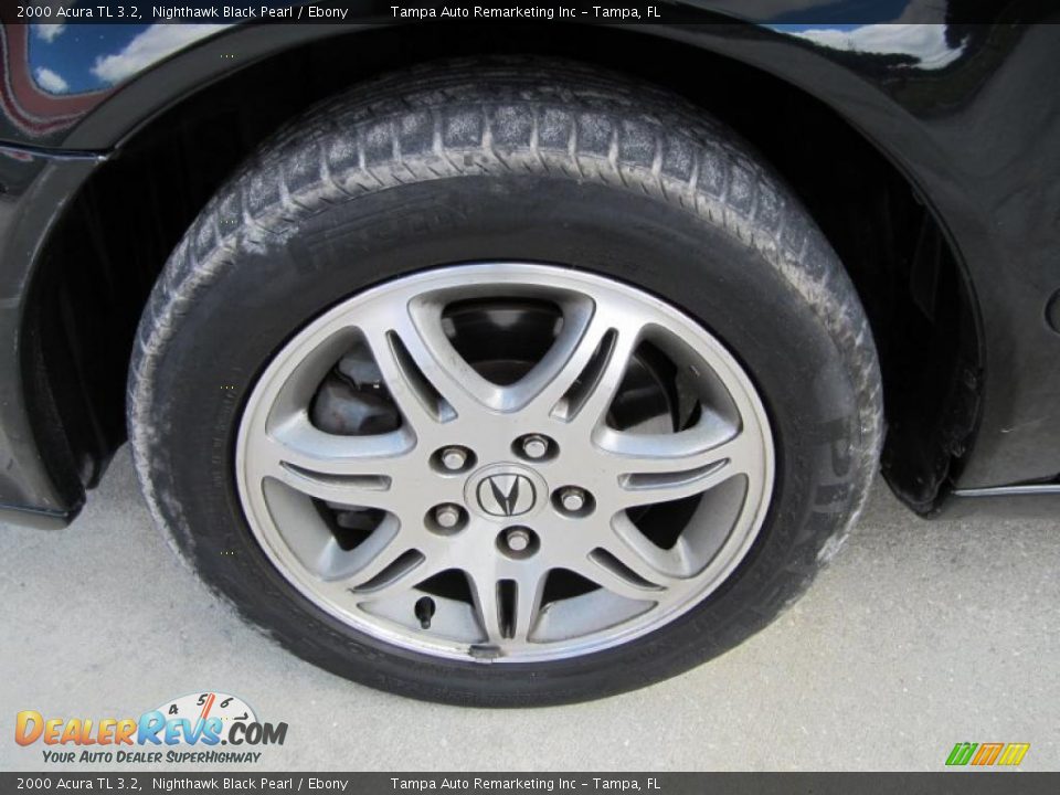 2000 Acura TL 3.2 Nighthawk Black Pearl / Ebony Photo #16