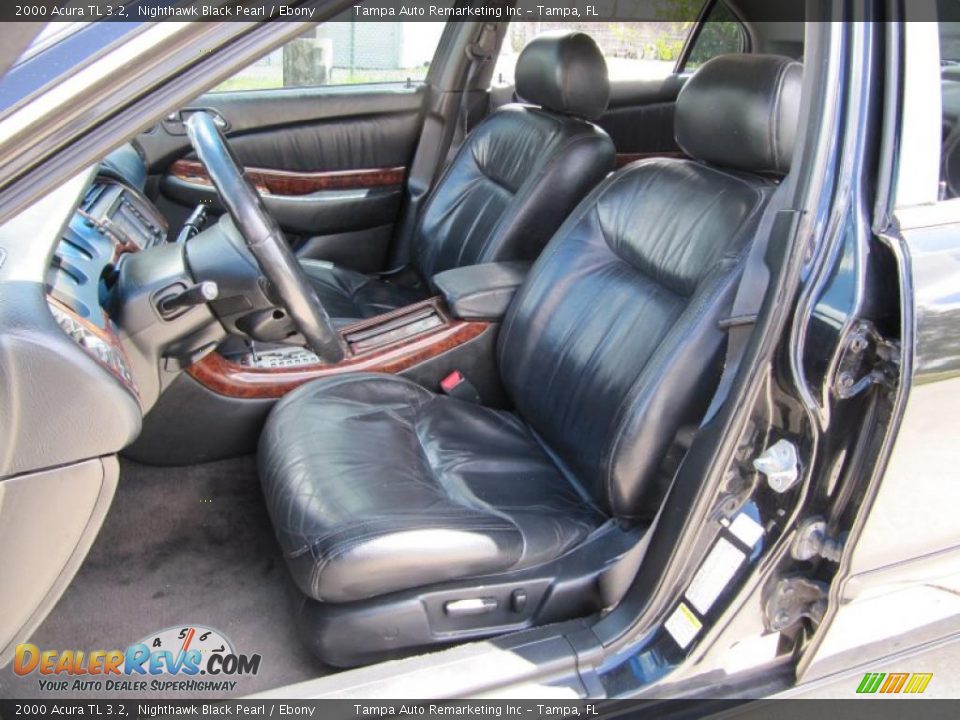 2000 Acura TL 3.2 Nighthawk Black Pearl / Ebony Photo #23