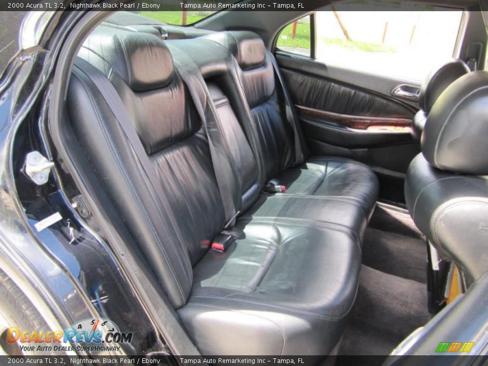 2000 Acura TL 3.2 Nighthawk Black Pearl / Ebony Photo #25